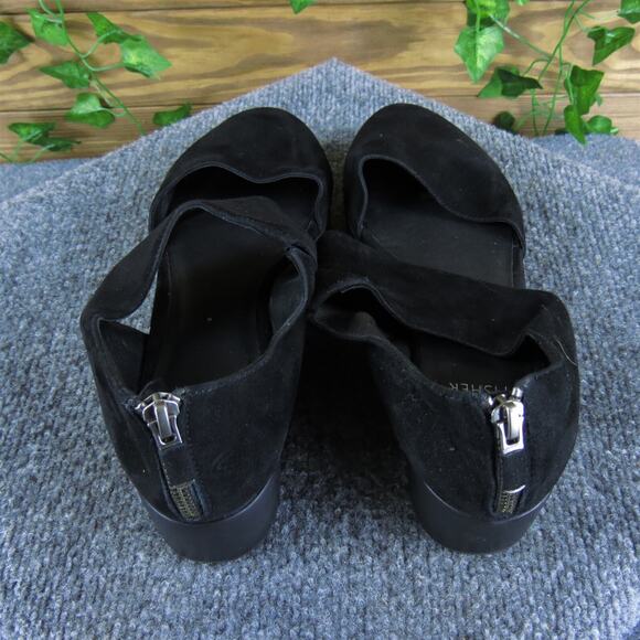 Eileen Fisher Women's Mary Jane Black Leather Sz 8.5 Medium Gently Used 2025 - Picture 4 of 6